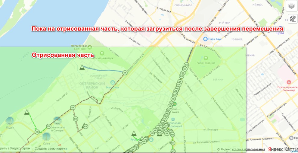 режим Viewport-based loading